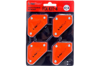 Набор магнитных угольников FIX KIT-4 (4шт/комплект,45/90/135град.,усилие 4х4кг) *1/10 Набор магнитных угольников FIX KIT-4 (4шт/комплект,45/90/135град.,усилие 4х4кг) *1/10