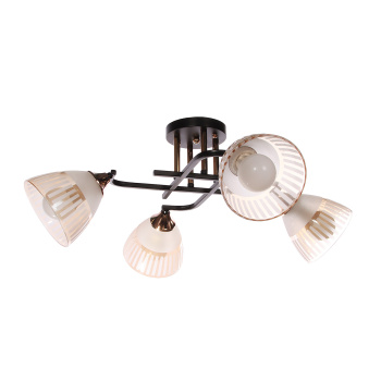 Люстра A3938/4 FGD+ВК Е27 4*40Вт ( h=250; d=640) S=16м2 VERNER LIGHTING *1 Люстра A3938/4 FGD+ВК Е27 4*40Вт ( h=250; d=640) S=16м2 VERNER LIGHTING *1