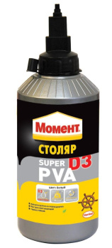 Клей 750г Момент Супер-ПВА Д3 728120 (немороз)(Хенкель) *1/9 Клей 750г Момент Супер-ПВА Д3 728120 (немороз)(Хенкель) *1/9