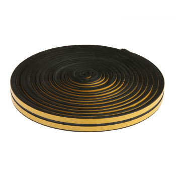 Уплотнитель TYTAN, 21х15 мм, промышленный, профиль D, черный