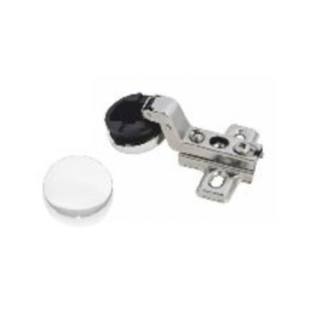 Петля 4-х шарнирная вкладная для стекл.дверей SLIDE-ON с крышкой 38гр,TRODOS, хедер 314025 *10/250