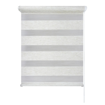 Штора рулонная День и ночь меланж белый 66*160 Легранд*1/6