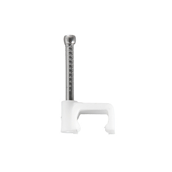 Скоба электроустановочная №10 прямоуг. (30 шт) Росдюбель *10/100