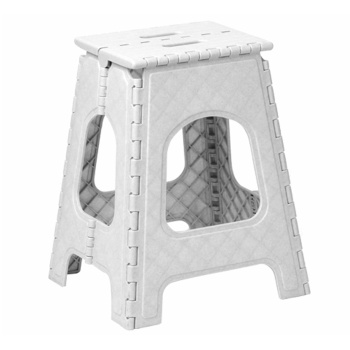 Табурет складной М-Пластика, 36х32х45 см, пластмасса, серый