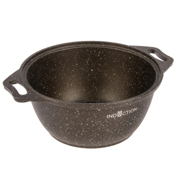 Кастрюля алюм. литая а/приг. Kukmara "Marble Induction" Мрам.коф. 2,0л Ст.кр. кмки22а *1/3 Кастрюля алюм. литая а/приг. Kukmara "Marble Induction" Мрам.коф. 2,0л Ст.кр. кмки22а *1/3