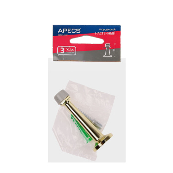 Упор дверной золото DS-0015-G Апекс *1/10/300