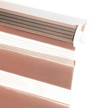 Штора рулонная День и ночь карамель 47*160 Легранд *1/6