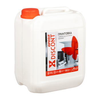 Грунтовка глубокого проникновения Ореол Дисконт, 5 кг