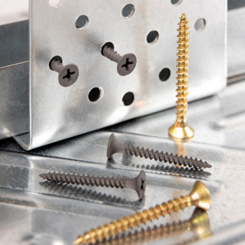 Саморезы по металлу BROZEX пакет 3,5*35 частая резьба (20шт) *10/100