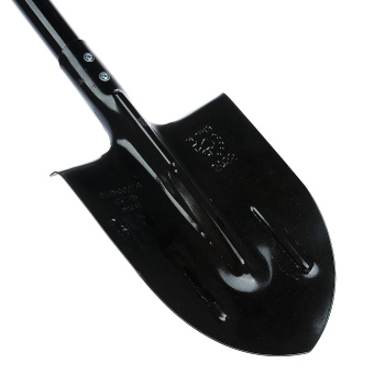 Лопата штыковая стальная 200*265, алюм. черенок, высокопрочная, усилен L-122 ZEVS PROTEX *1/5