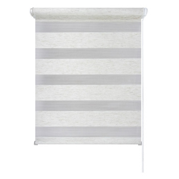 Штора рулонная День и ночь меланж белый 42,5*160 Легранд *1/6