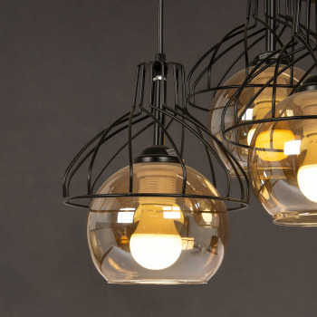 Люстра 03458-0.4-03 BK Е27 S=18м2  *1 Люстра 03458-0.4-03 BK Е27 S=18м2  *1