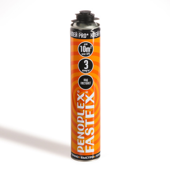 Клей-пена монтажная профессиональная 750 мл Пеноплэкс FASTFIX PRO